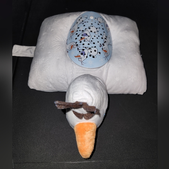 Disney Frozen Olaf Sleepy Time Night Light Pillow Pet Dreams Lites - Picture 2 of 3